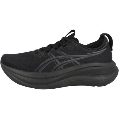 Laufschuh ASICS "Asics Gel-Nimbus 28 Laufschuhe Herren Schuhe", Herren, Gr. 47, Textil, schwarz, Schuhe Laufschuh, Verstärkte Ferse