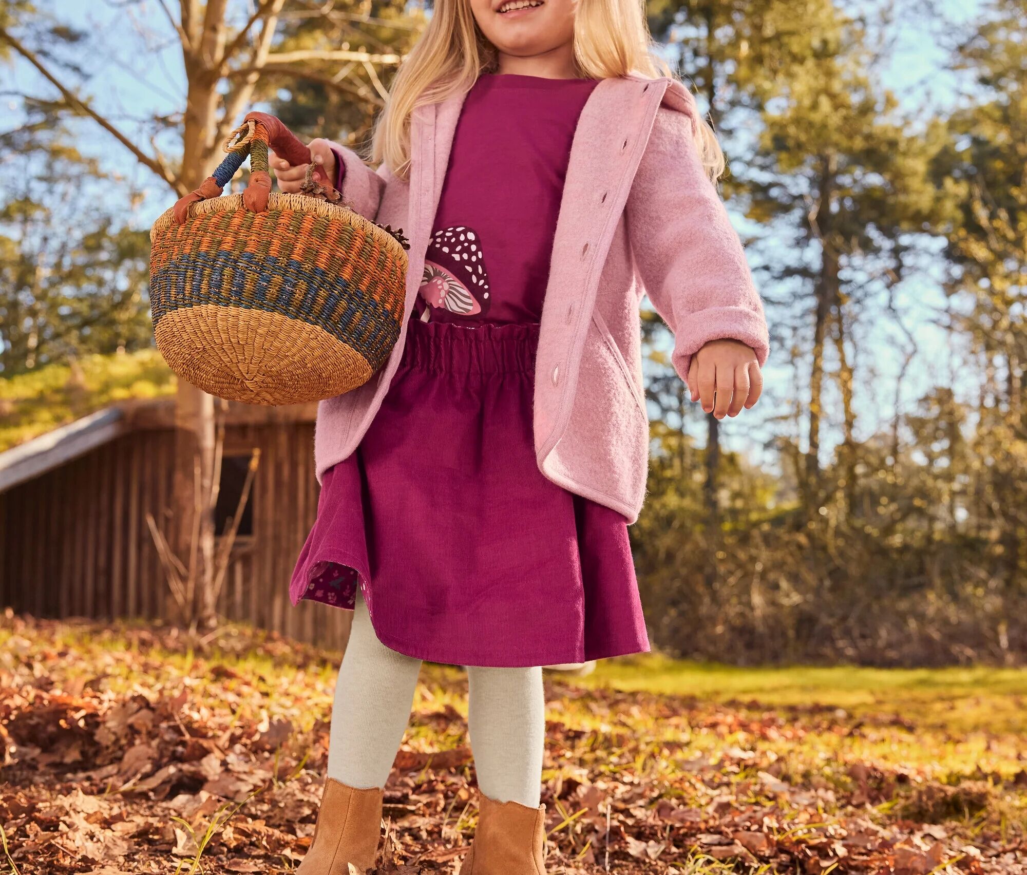 Tchibo - 3 Kinder-Strumpfhosen - Baby - Gr. 74/80 - dunkelrosa