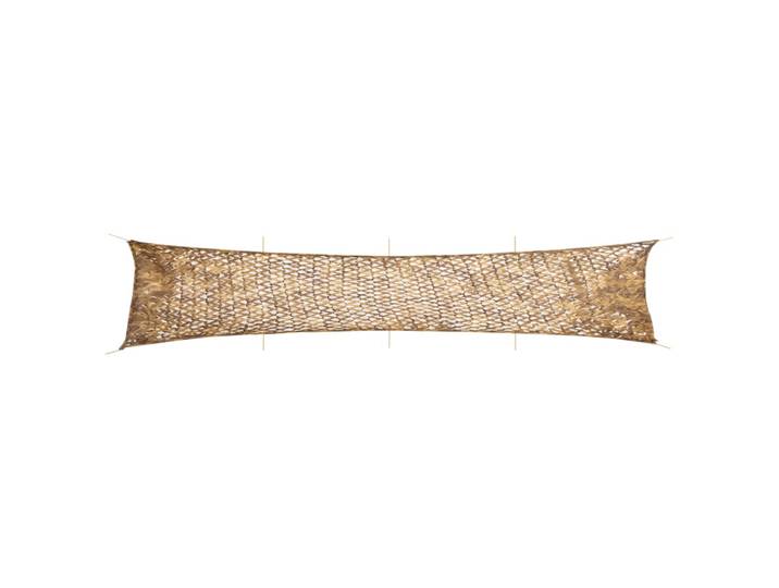 vidaXL Tarnnetz mit Aufbewahrungstasche 844x142 cm Sandfarbe