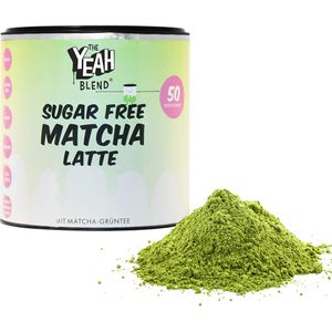 The-Yeah-Blend Matcha Sugar Free Latte, Mittlere Qualität, aus Japan, ideal für Matcha-Latte, 250 g