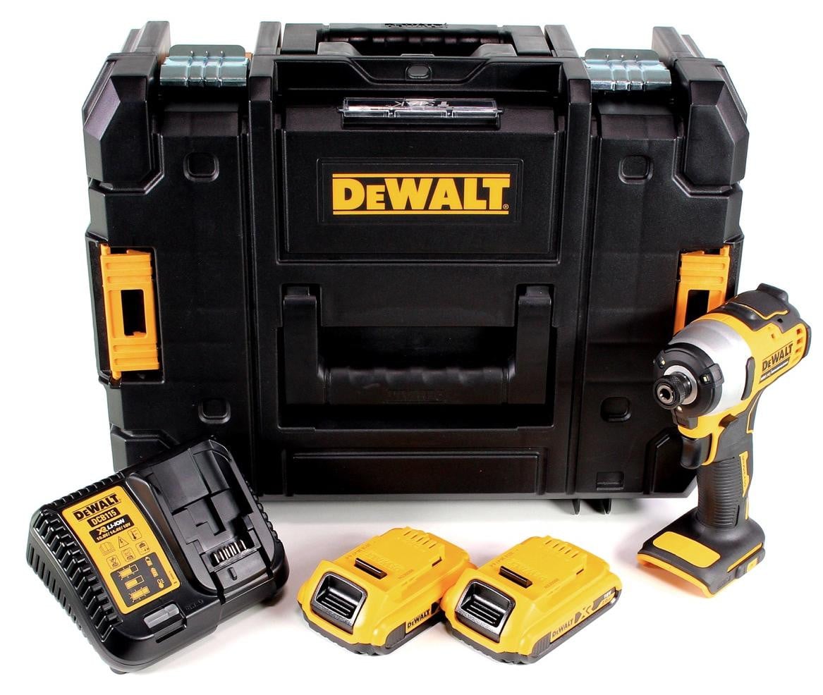 DeWalt DCF809D2T-QW accuschroefmachine met slagfunctie, 18V, 2 Ah