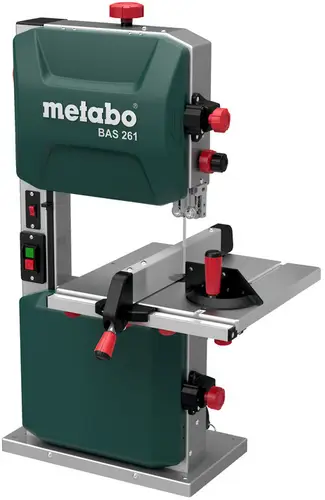 Metabo Tischbandsäge BAS 261 Schnitttiefe (max.) 103mm 230V 400W Sägeblatt-Länge 1712mm