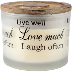 HS Candle Duftkerze XL ( Ø10cm ) "SPA" - ca. 40 Stunden Brenndauer