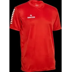 Derbystar Contra Trikot Kinder - rot/weiß - L
