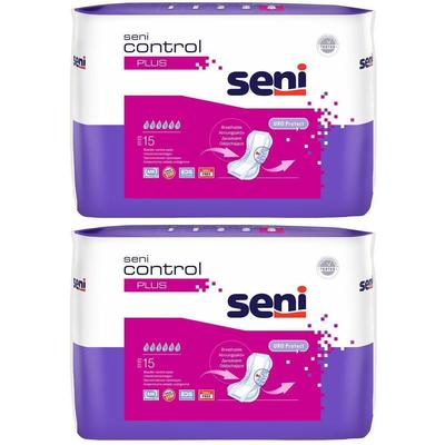 Seni Control Inkontinenzeinlage plus 2x 2x15 St