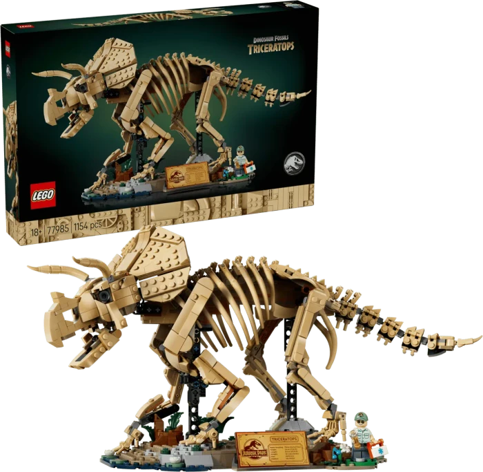 LEGO Jurassic World 77985 Dinosaurier-Fossilien: Triceratops