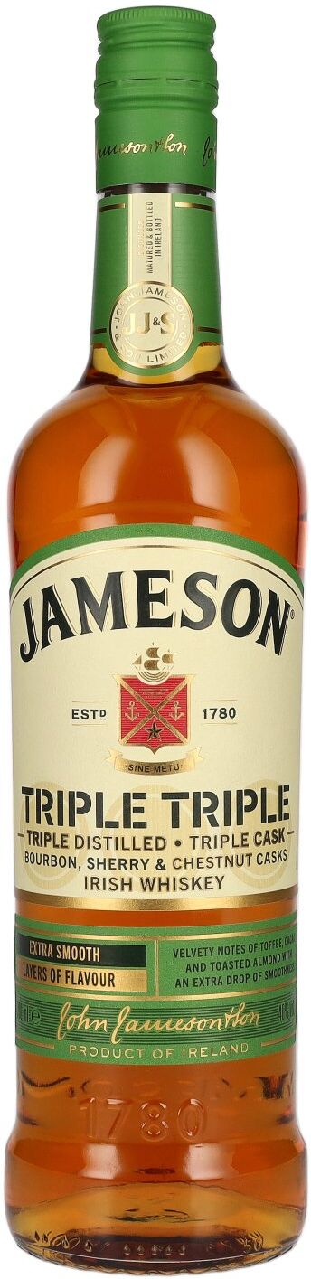 Jameson Whiskey Jameson TRIPLE TRIPLE Chestnut Cask Irish Whiskey Limited Release 40% Vol. 0,7l