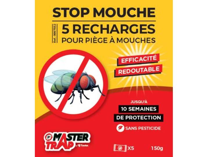 Master Trap - Tueurs Insectes Stop Mouches X5