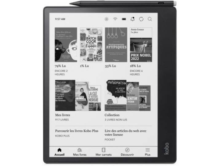 Kobo - Liseuse Ebook Pack Elipsa 2e + Stylus 2