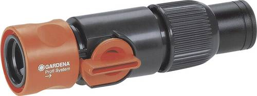 GARDENA 02819-20 02819-20 Kunststoff Regulierstop Steckkupplung Profi-System mit Regulierventil, Wasserstop