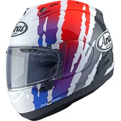 Arai RX-7V Evo Blade, Integralhelm - Weiß/Rot/Blau/Schwarz - S