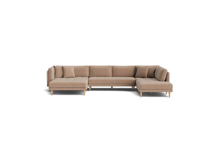 Cali U-Form Sofa, links