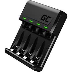 Green Cell VitalCharger Rundzellen-Ladegerät NiMH Micro (AAA), Mignon (AA) GRADGC01