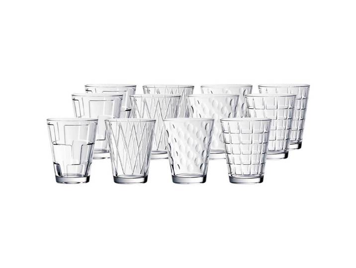 WASSERGLÄSER Dressed Up transparent 310 ml 12er Set