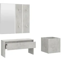 vidaXL, Garderobe + Kleiderstange, Gatonon