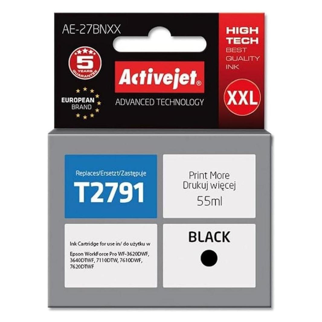 Activejet AE-27BNXX  - Tinte auf Pigmentbasis - Schwarz - Epson - Einzelpackun (BK) (AE-27BNXX)