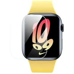 Baseus 40mm Protective Film for AP Watch 4/5/6/SE/SE 2, Clear, Smartwatch Schutzfolie, Transparent