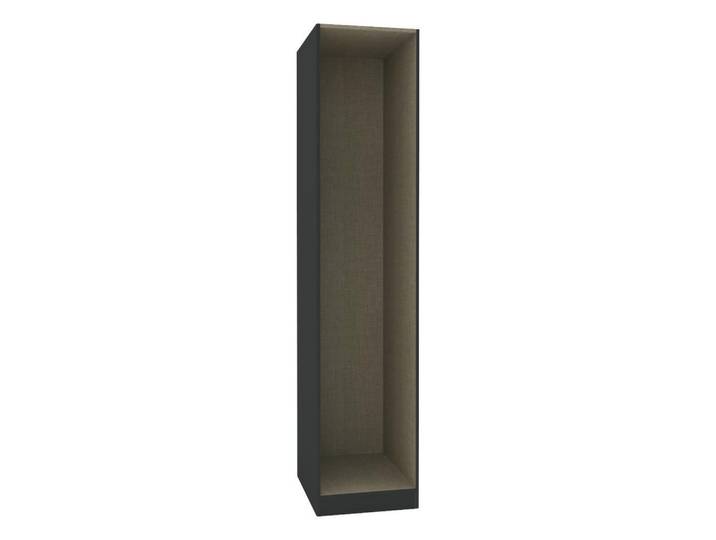 Hom`in Kleiderschrankkorpus System Unit, Anthrazit, 45.6x210x56.5 cm, Schlafzimmer, Kleiderschränke, Schrankzubehör, sonstiges Schrankzubehör