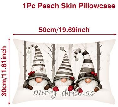 Multicon Wholesale Hub Xmas Pillow Cover, Merry Christmas Tree, Navidad New Year Decoration Gift Natal New Year Gift style 5