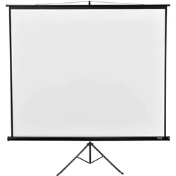 In.tec Kiel (112.99", 1:1), Leinwand, Schwarz