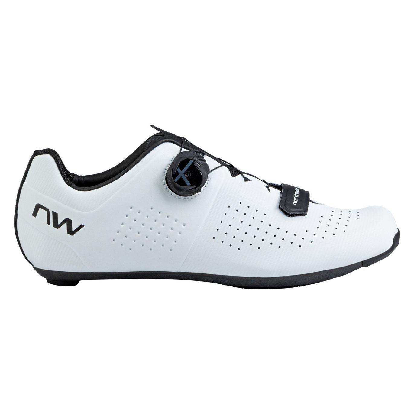 Northwave Storm Carbon Rennrad Schuhe (48) (NWB80251042-white/black)