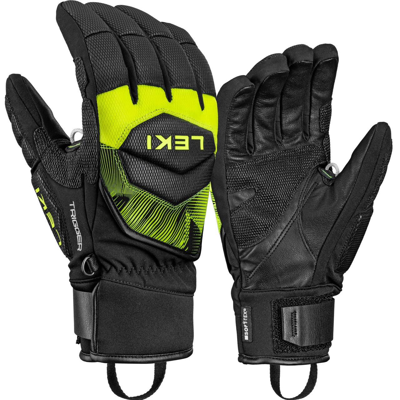 Leki Handschuh WCR CORE TR black/neonyellow - 9,0
