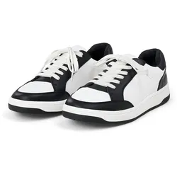 Tchibo - Leder-Sneaker - Damen - Gr. 38 - schwarz