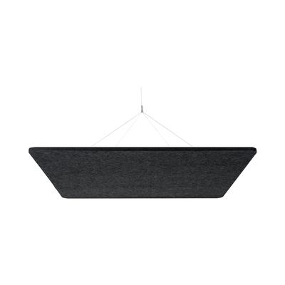 Bi-office ARCHYI, Decke Sculpo Quadrat dunkelgrau, 120 x 120 cm