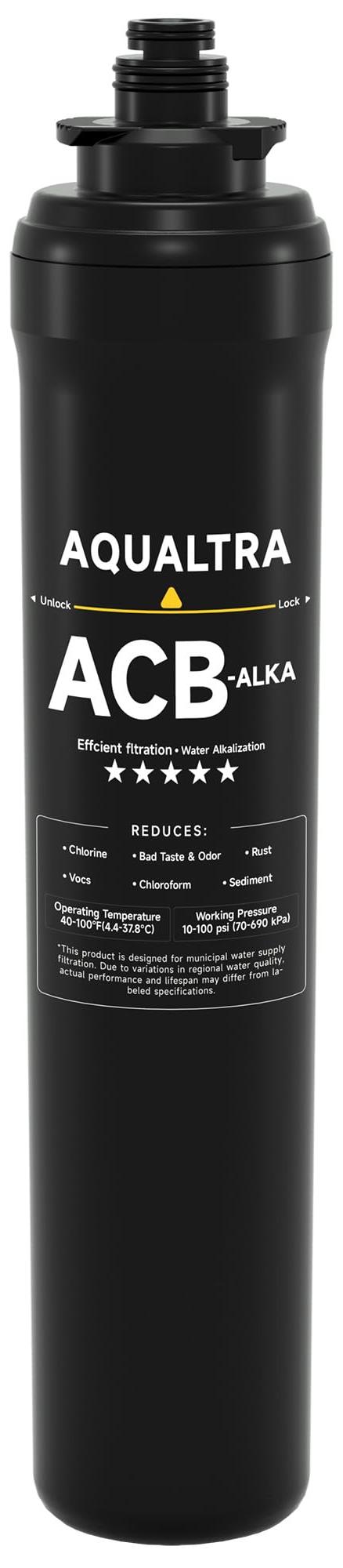 Alkalische Filterpatrone, 15 Zoll, für Untertisch-Wasserfiltersysteme