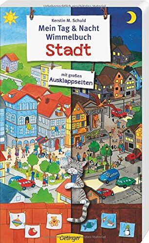 Schuld, Kerstin M. - Mein Tag & Nacht Wimmelbuch Stadt - Preis vom 19.10.2026 19:33:35 h