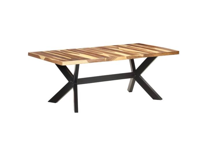 vidaXL Esstisch 200x100x75 cm Massivholz Honigfarben