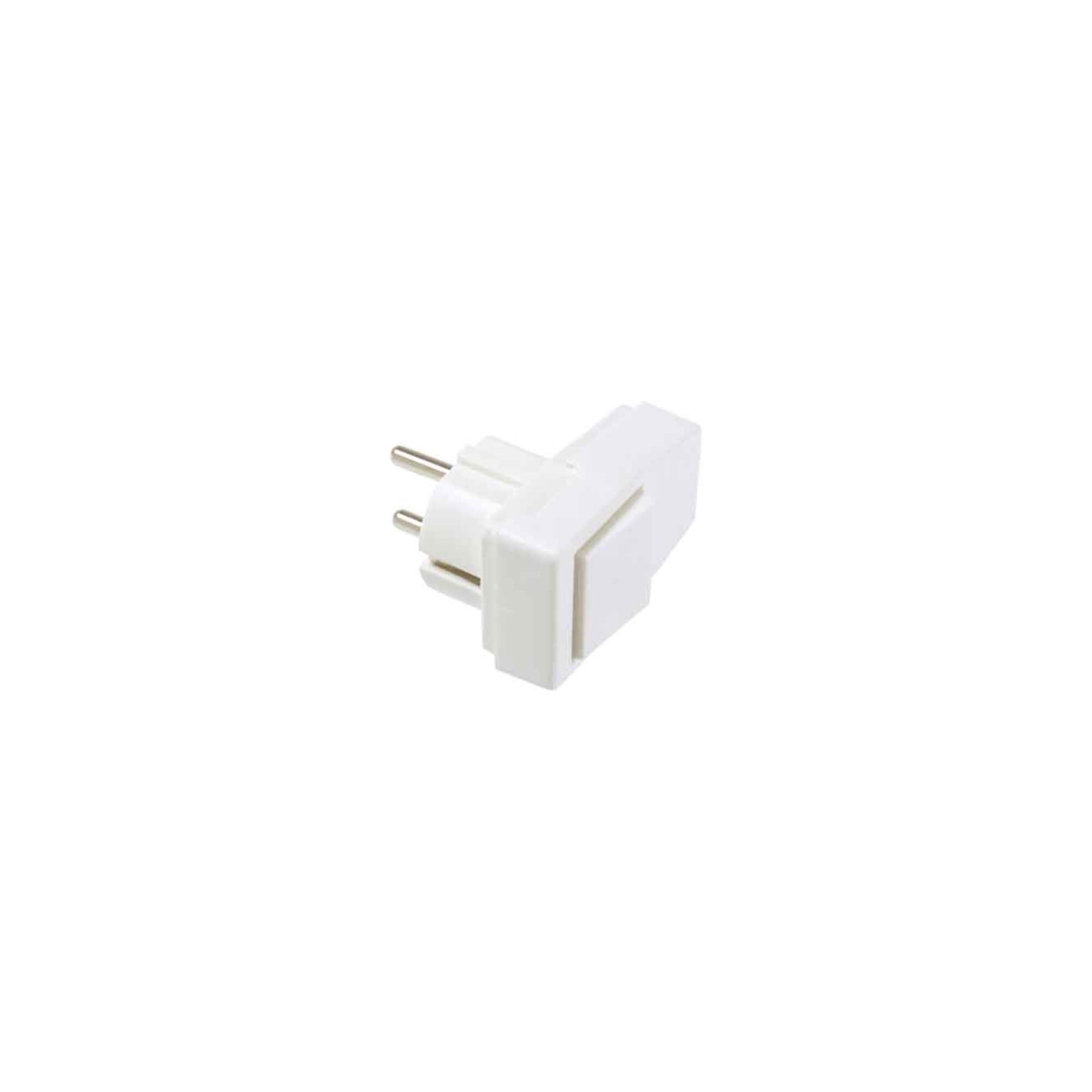 Bachmann Schutzkontakt-Stecker sw,Winkel 911.171)