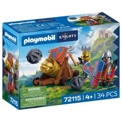 PLAYMOBIL 72115 - Knights - Schusswaffe Löwenritter