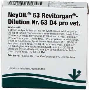 vitOrgan Neydil No.63 D4 pro vet. Ampoules 5x2ml