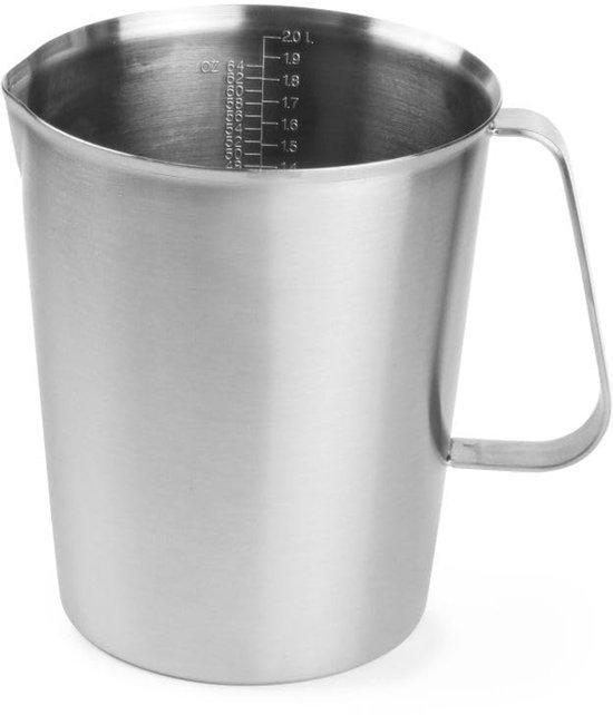 Unyqoos RVS-maatbeker 2 liter