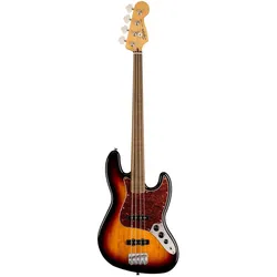 Squier by Fender Classic Vibe 60s Jazz Bass FL IL 3TS - E-Bass fretless