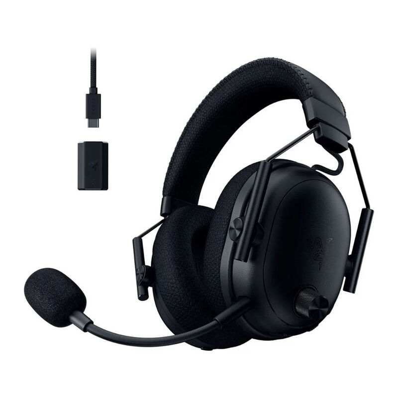 Razer BlackShark V3 kabelloses Gaming-Headset, Hyperspeed Gen-2, TriForce-Treiber - schwarz