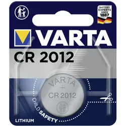 Varta Professional Electronics CR 2012 Knopfzelle, wie BR2012, DL2012, CR2012, BR2012, DL2012