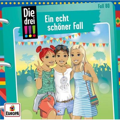 Die drei !!! 80: Ein echt schöner Fall - Kari Erlhoff, CD, 9783803261830