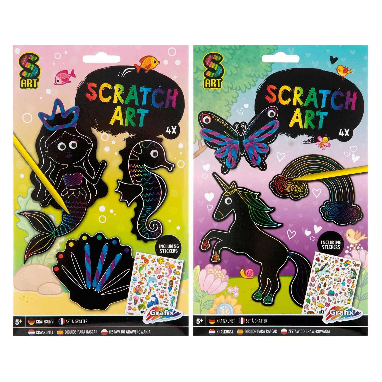 Grafix Erstellen Sie Ihr eigenes Scratch Art Girl (220015)