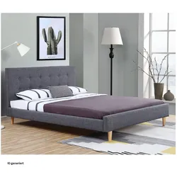HTI-Living, Bett, Bett mit Lattenrost Liegefläche 180 x 200 cm (180 x 200 cm)