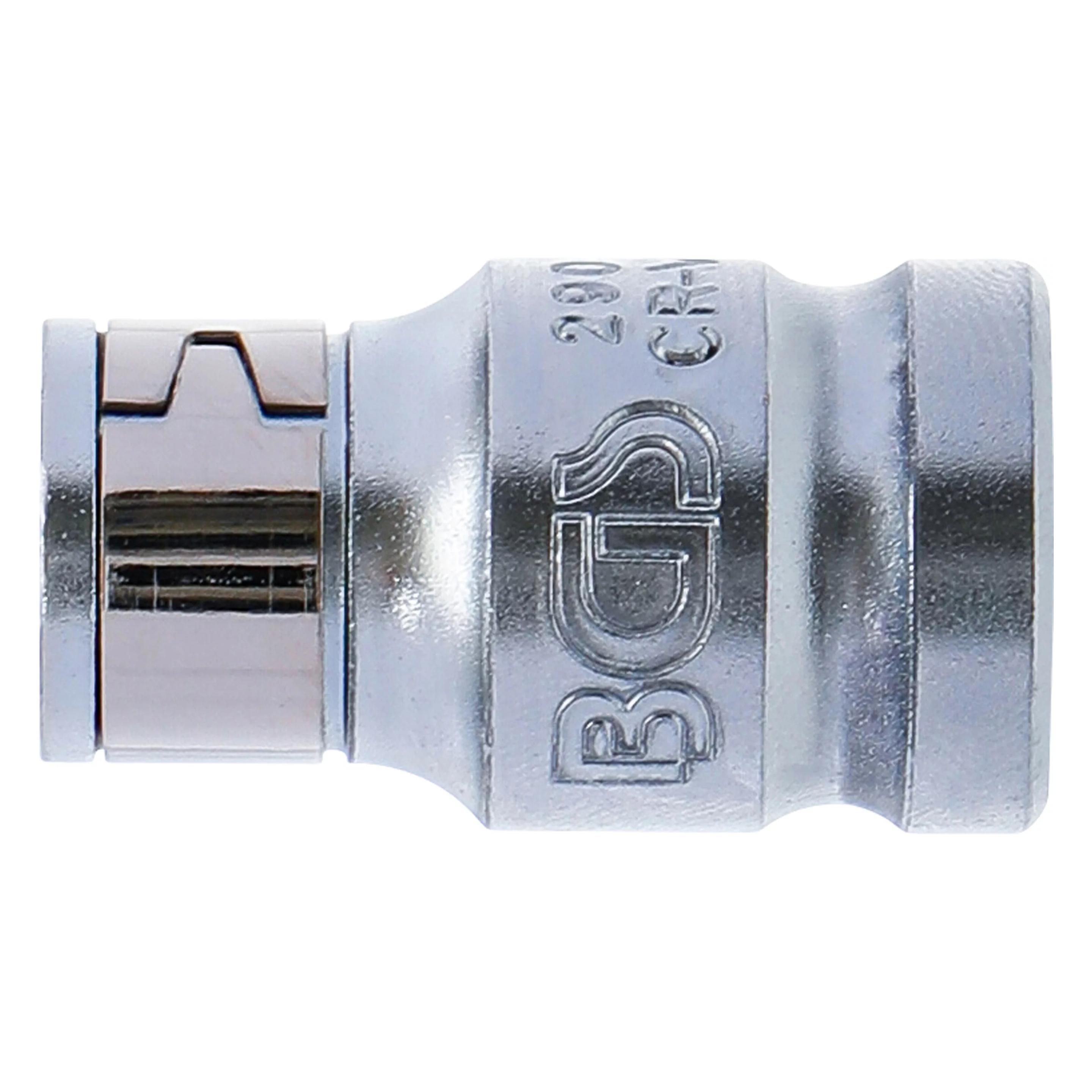 BGS Bit-Adapter mit Haltekugel Innenvierkant 12,5 mm (1/2") Innensechskant 10 mm (3/8") (Bit-Adapter) (22205279)