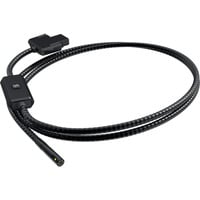 Zweifaches Kamerakabel 1,5m / 8,2mm, Kameramodul schwarz, mit Seitenkamera, für Inspektionskamera GIC 12V, GIC 4 / 5