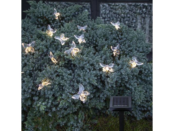 Star Trading 482-07, 15 Lampen, LED, Warmweiß, Draußen, Transparent, Akku