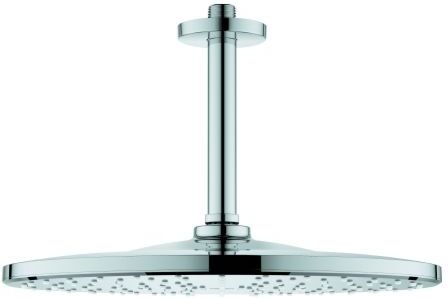 Grohe Rainshower Kopfbrauseset 26560000 chrom, mit Deckenauslass 14,2 cm, mit Durchflussbegrenzer