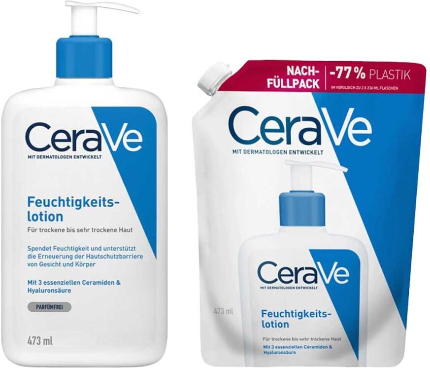 Cerave Feuchtigkeitslotion + Nachfüllpack