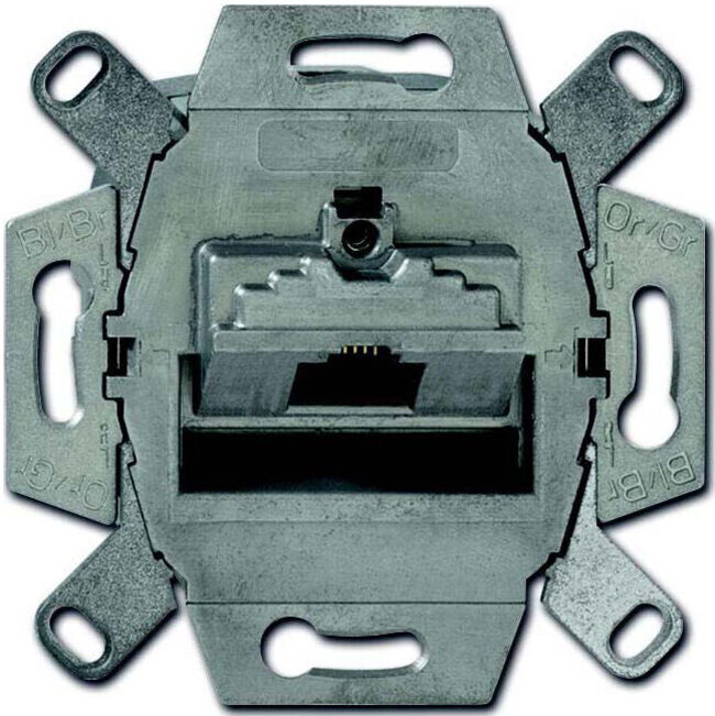 Busch-Jaeger Module encastré UAE Cat. 6, simple 0218/11-101 (2CKA000230A0409)