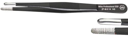 Wiha 32343 ESD Pinzette Stumpf 145 mm