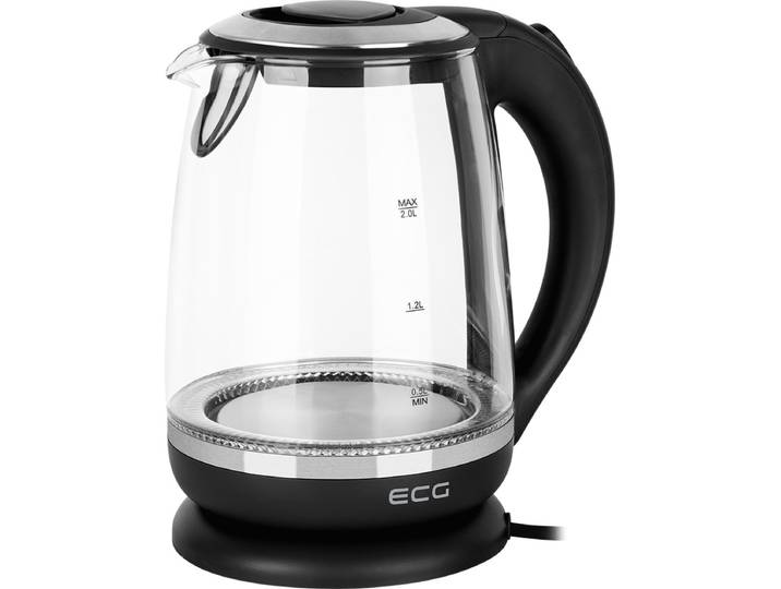 ECG RK 2080 Glass - Waterkoker - 2\,0 l - 2200 W