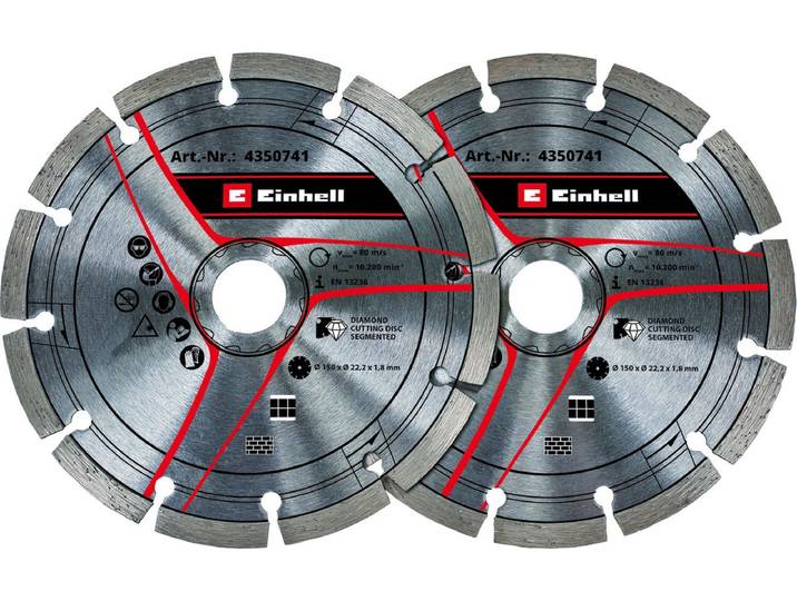 Einhell Diamantslijpschijvenset - 2-delig - Geschikt voor TE-MA 1700